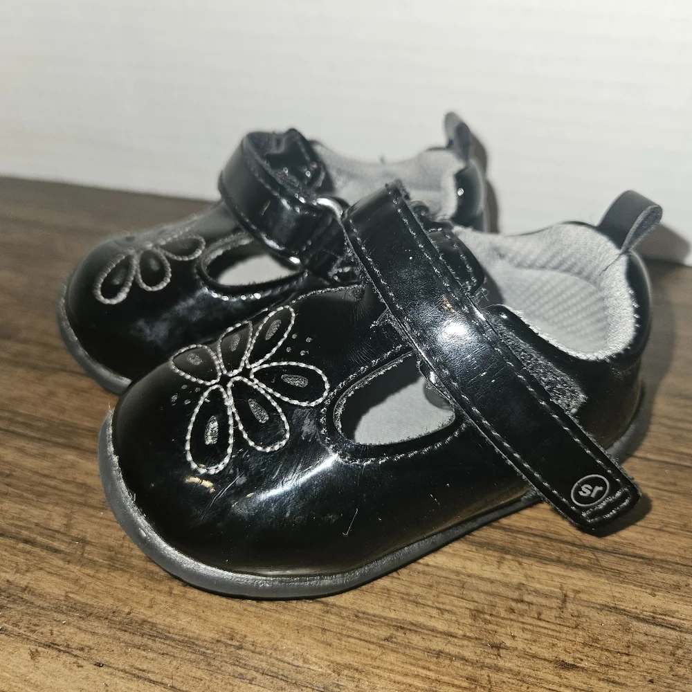 Surprize by Stride Rite Baby Girls' Paloma Mary Jane Sneakers Size 3
